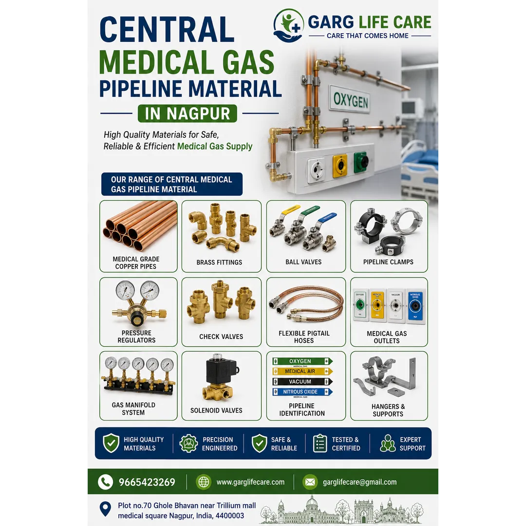 Medical Oxygen Pipeline Materials