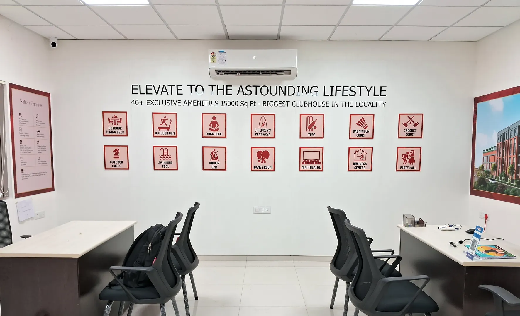 Corporate experience center signs in Coimbatore
