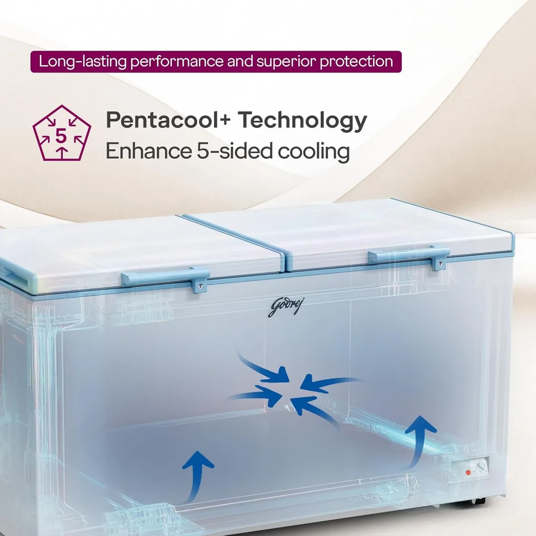 Godrej 525E 505 Litre Convertible Deep Freezer Lowest Price Chennai | 5 Years Warranty | 9962504959