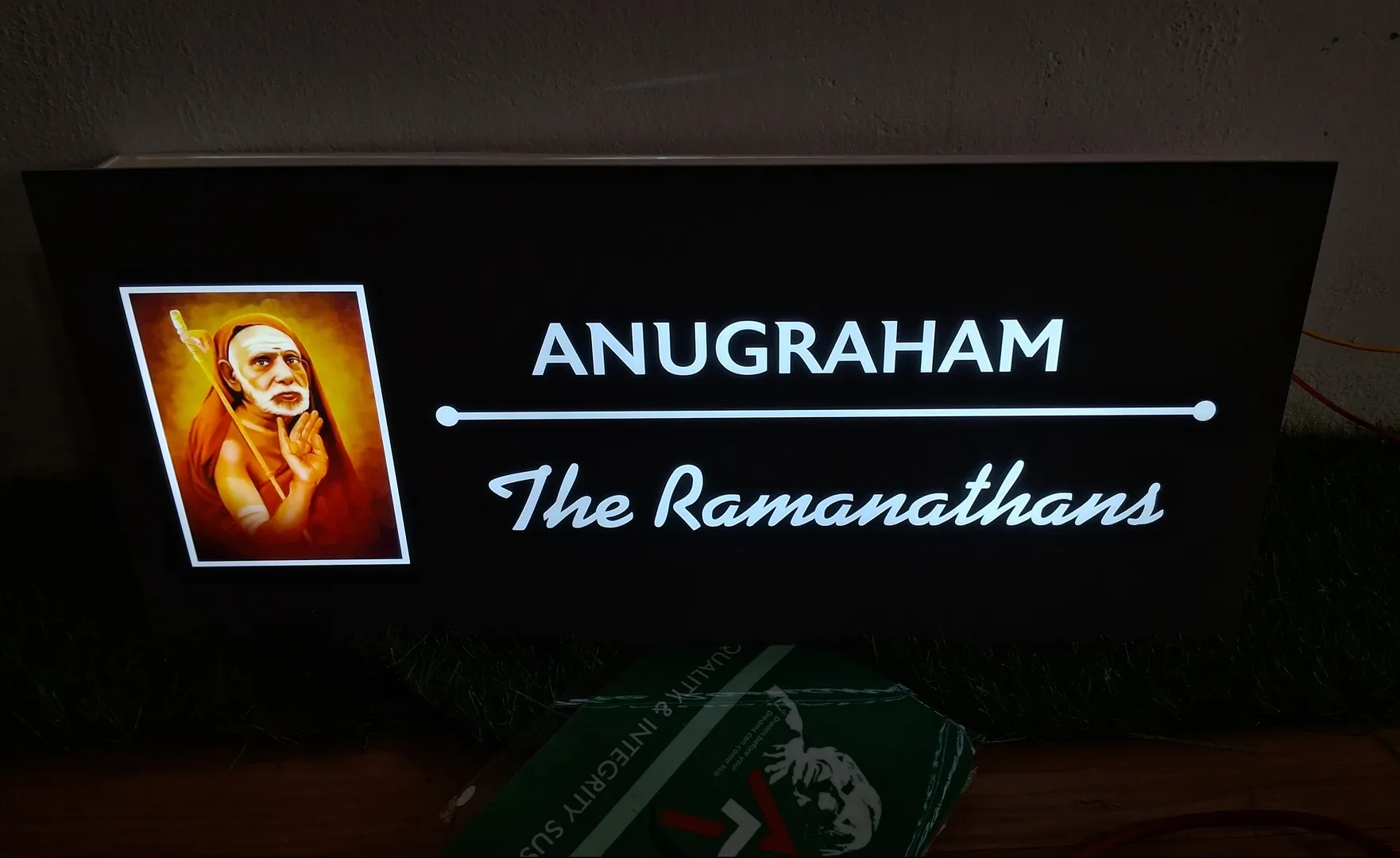 Modern villa name board manufacturer in Coimbatore