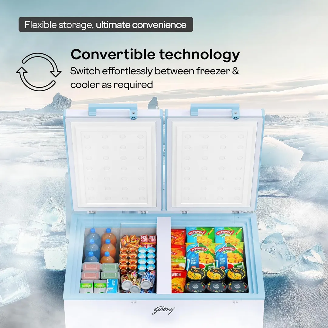 Godrej 330C Convertible Deep Freezer Lowest Price Chennai | 5 Years Full Warranty | Call 9962504959