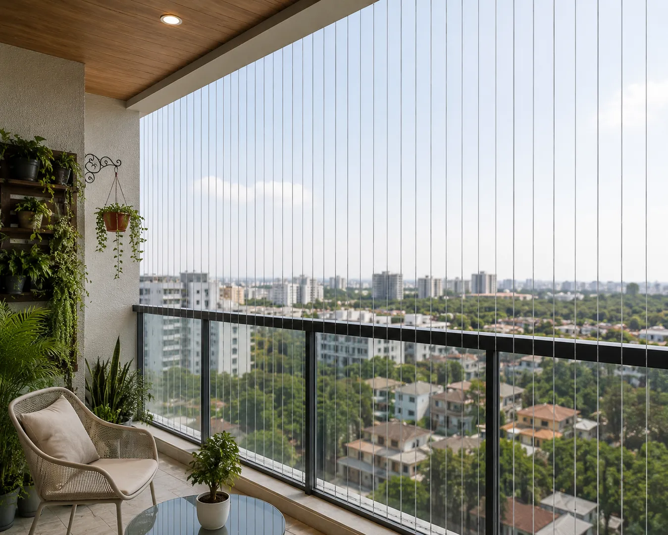 Invisible Grill for Balcony in Hadapsar and What Homeowners Should Know Before Installation