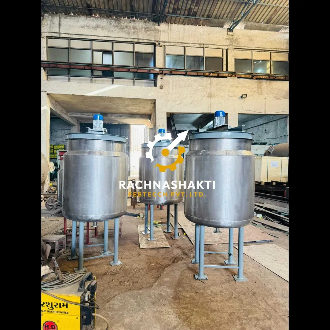 Stainless Steel Liquid Mixing Tank Manufacturer in Lucknow