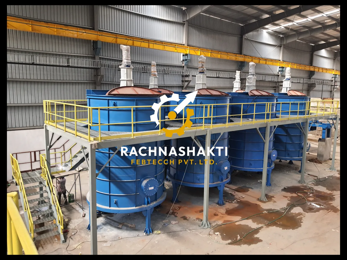 Mild Steel Mixing Tank Manufacturer in Agra