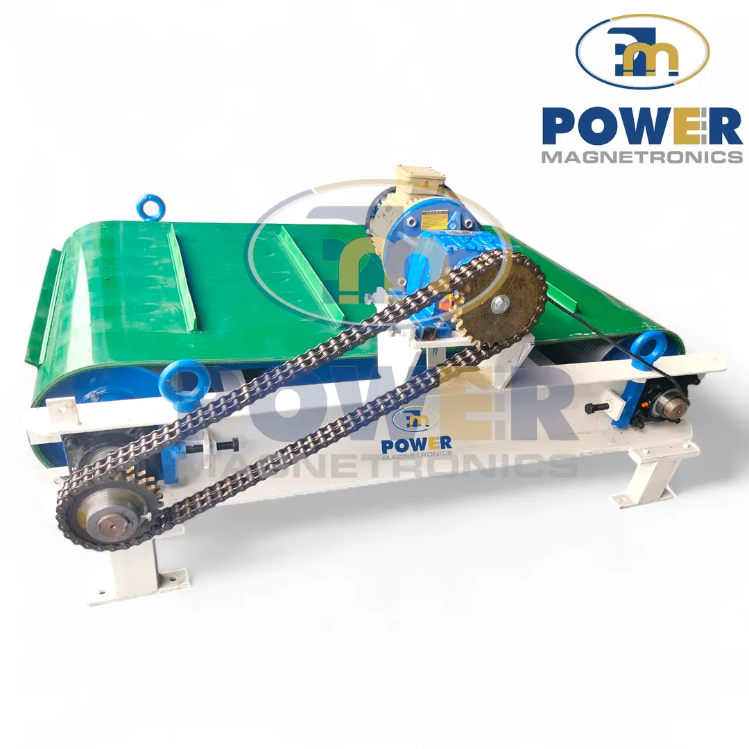 Overband Magnetic Separator Manufacturer – Power Magnetronics