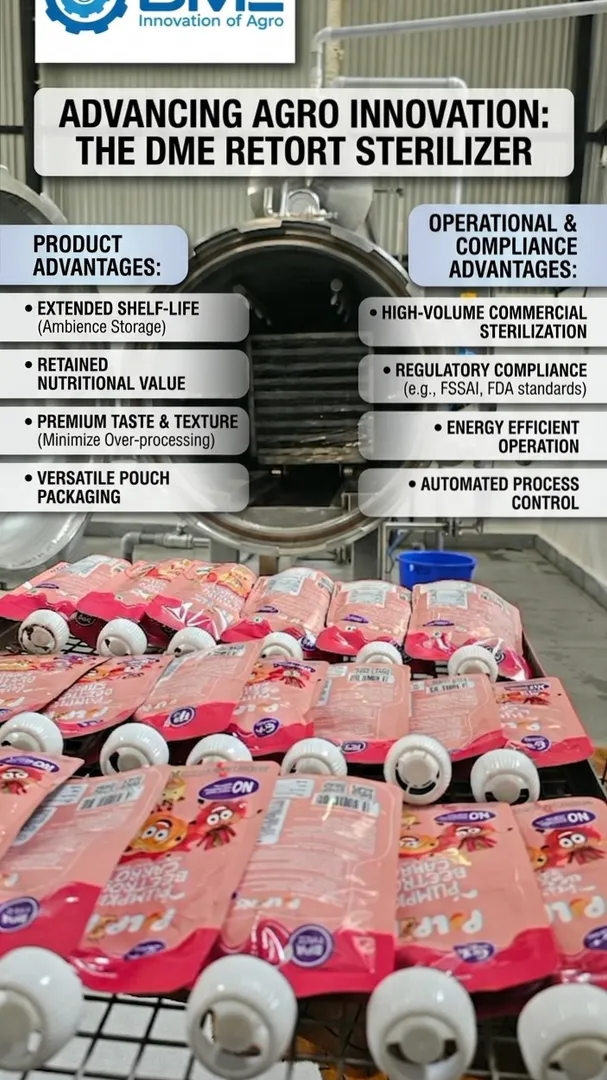 Retort sterlizer manufacturer in Coimbatore