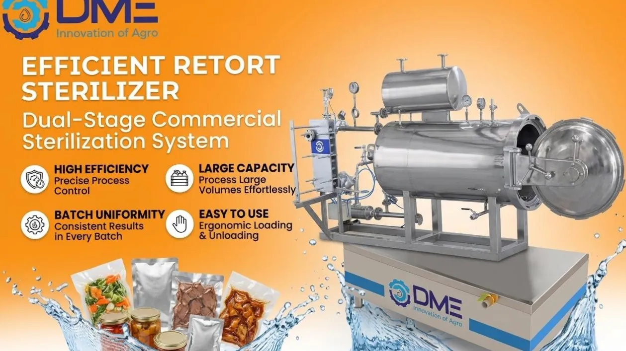 Retort sterlizer manufacturer in Coimbatore
