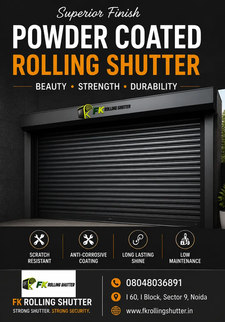 Powder Coated Rolling Shutter in Noida