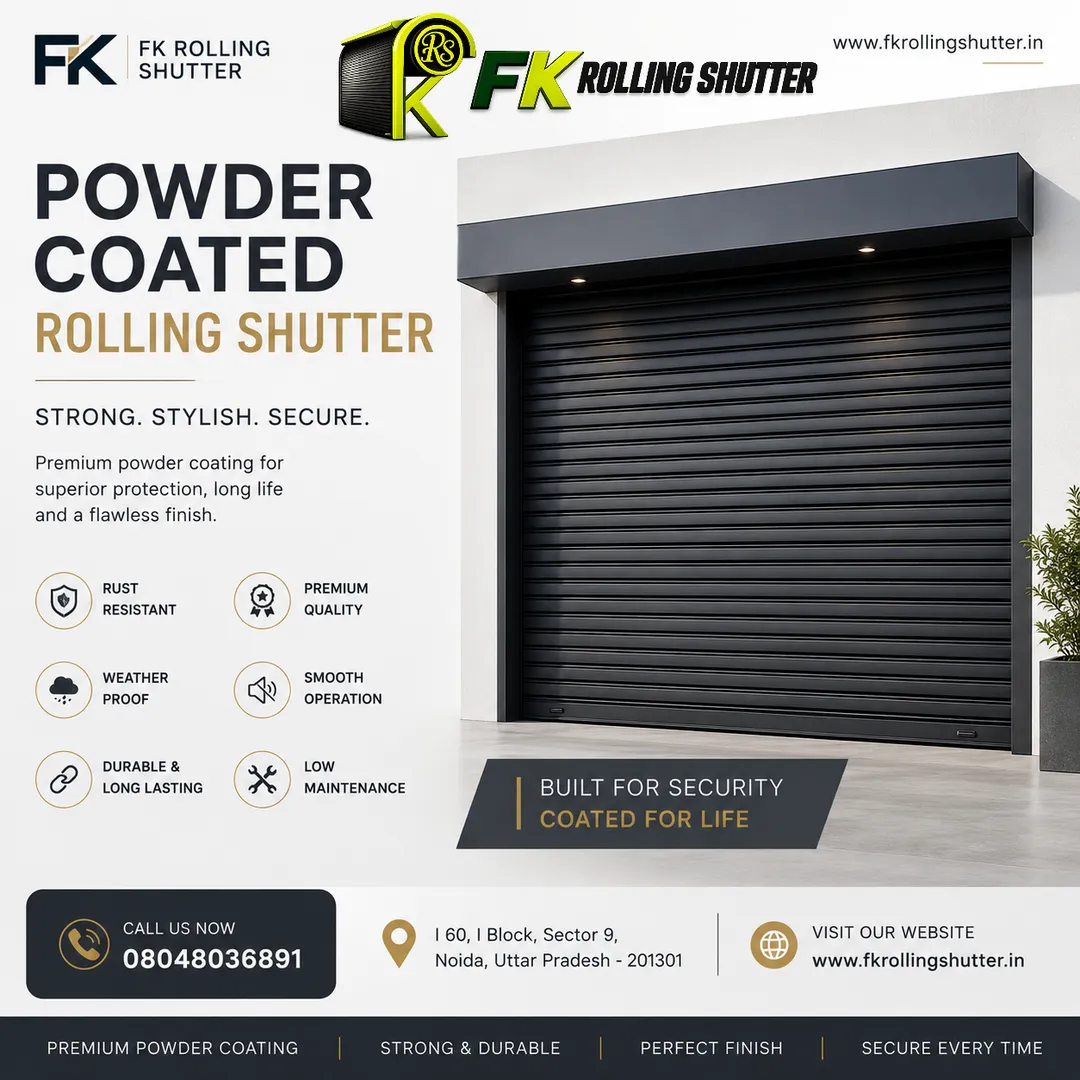 Powder coated rolling shutter dealer in noida sector 9