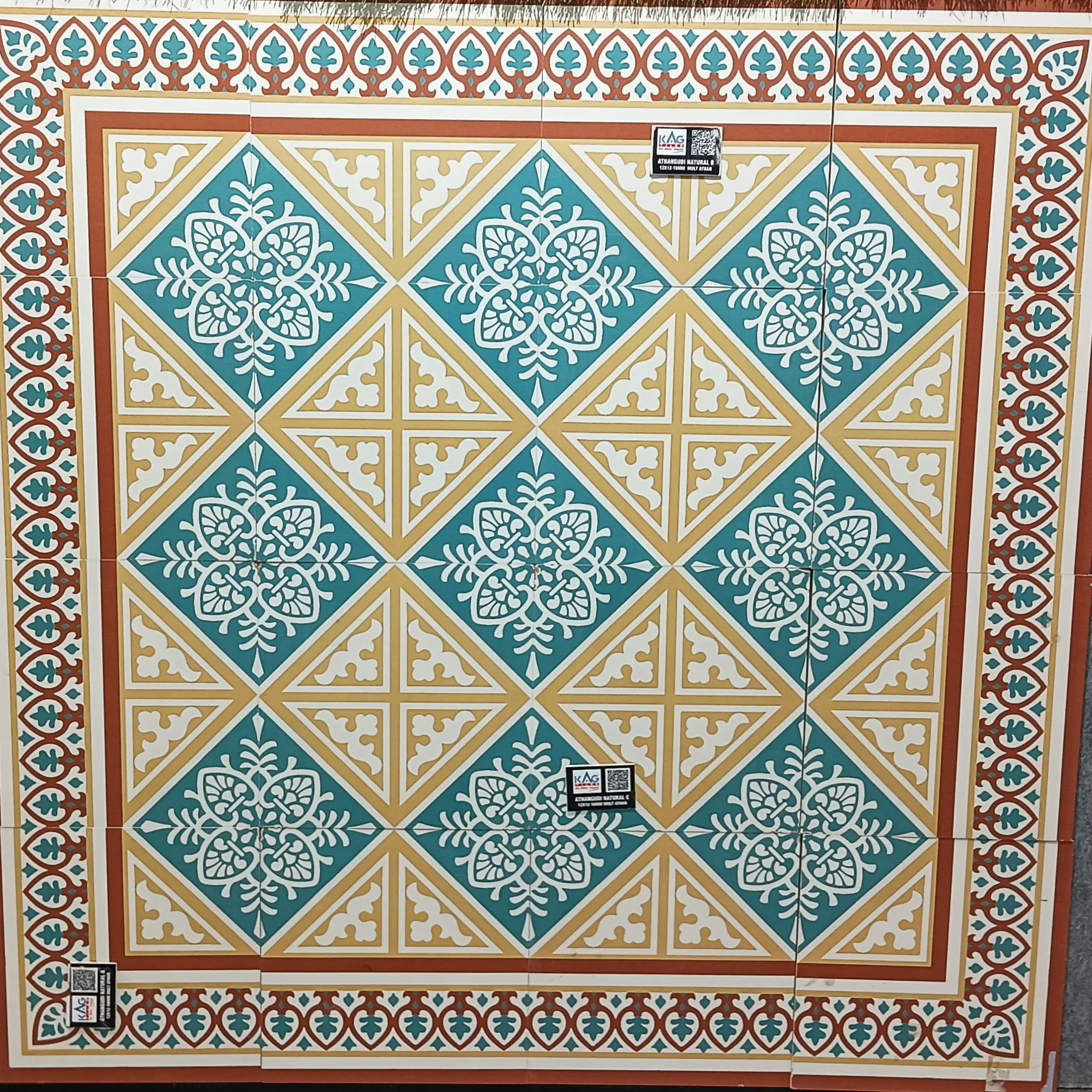 KAG TILES, ATHANGUDI NATURAL A,B,C, HI TECH CERAMIC & CO.