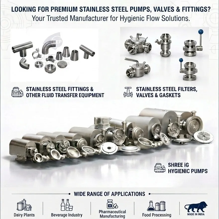 Dairy equipment manufacture in India