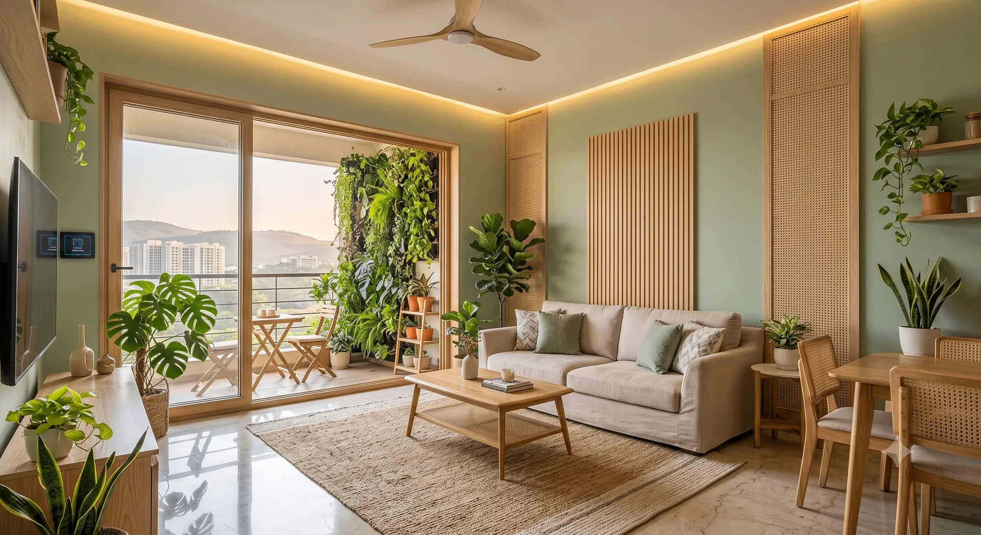 Biophilic Home Interiors in Bavdhan: Bringing the Outdoors into Urban Flats