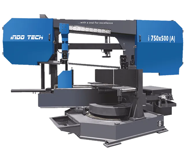Indotech Miter Bandsaw - i750 x 550 for Angle cutting
