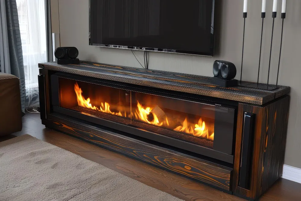How an Electric Fireplace Adds Warmth and Ambience Without Traditional Firewood