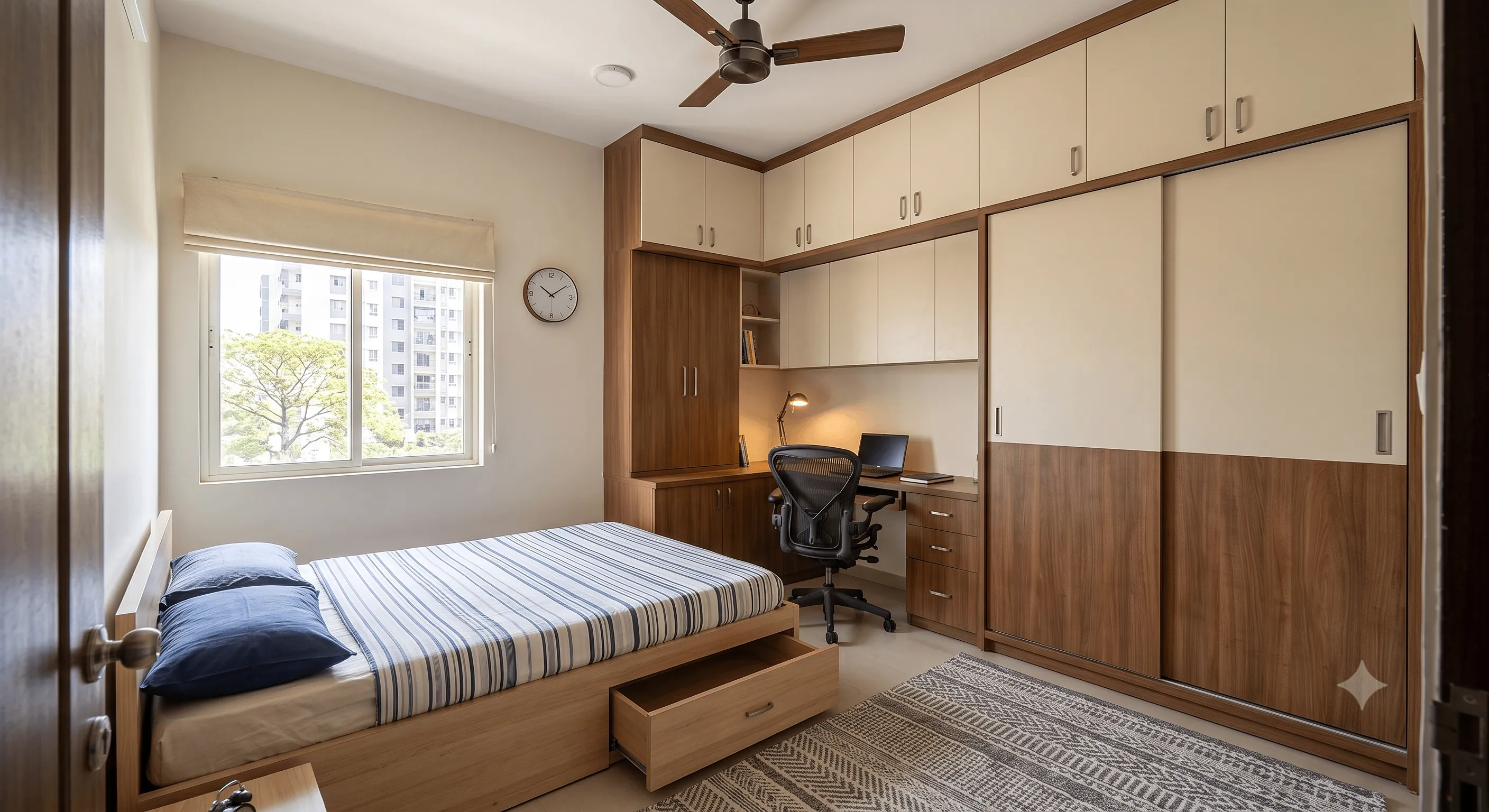 Space-Saving Furniture & Multi-Functional Interiors for 1BHK & 2BHKs in Pirangut