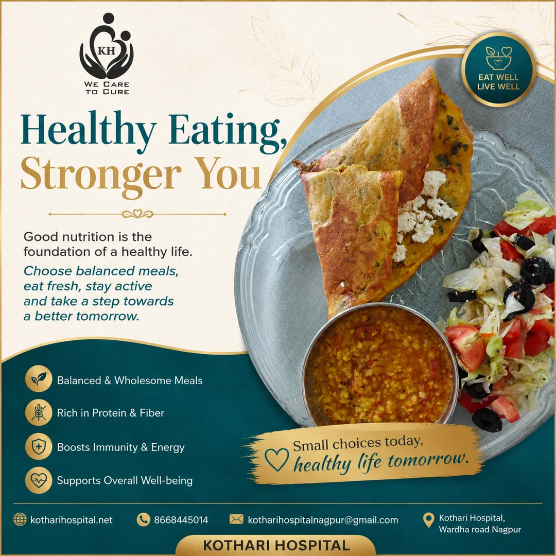 ๐ฅ *Healthy Eating, Stronger You โ One Plate at a Time! ๐*