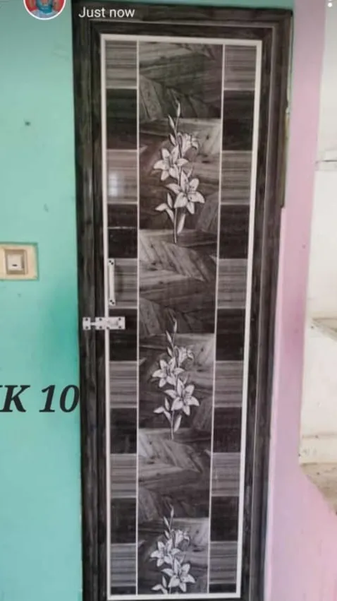 PVC door for bathroom