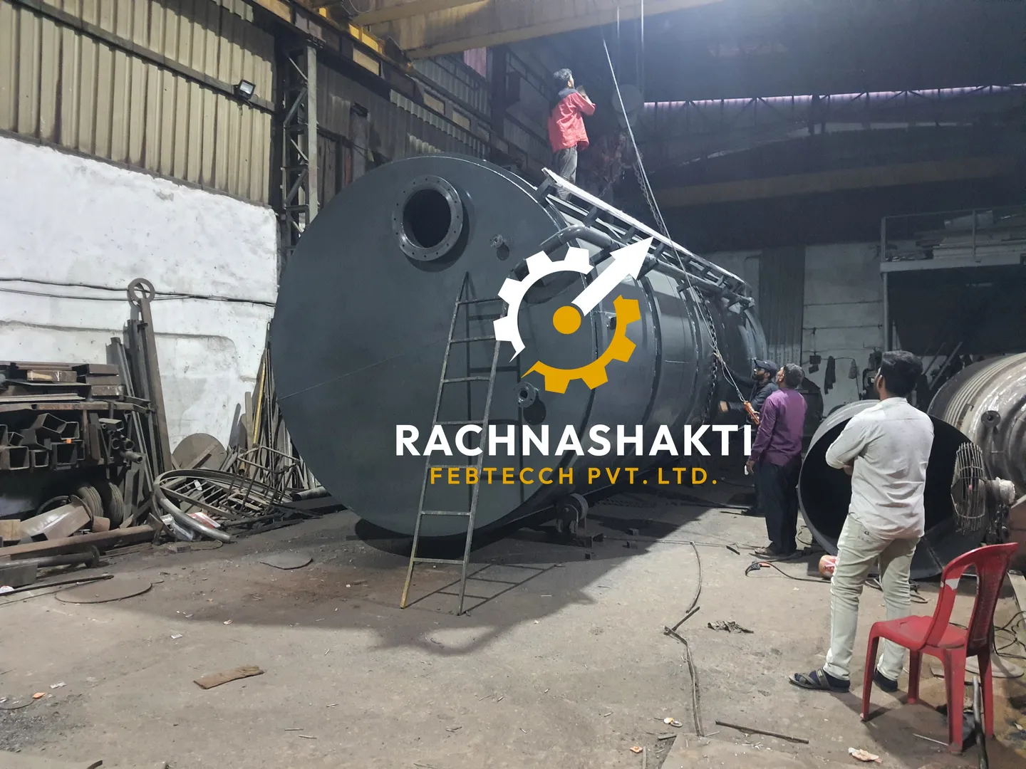 MS Solvent Storage Tank Manufacturer in Bengaluru