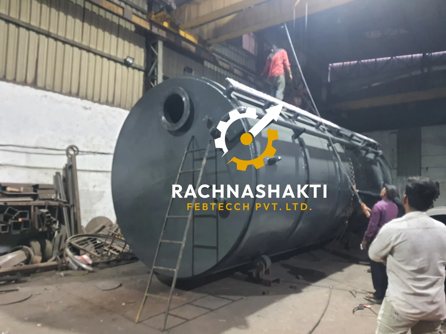 MS Solvent Storage Tank Manufacturer in Vadodara