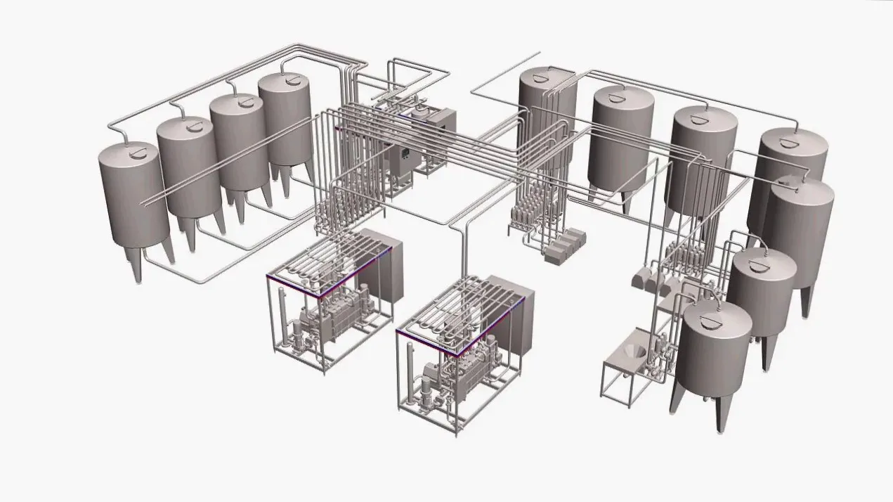 Ice cream plant equipments manufacturer in Coimbatore