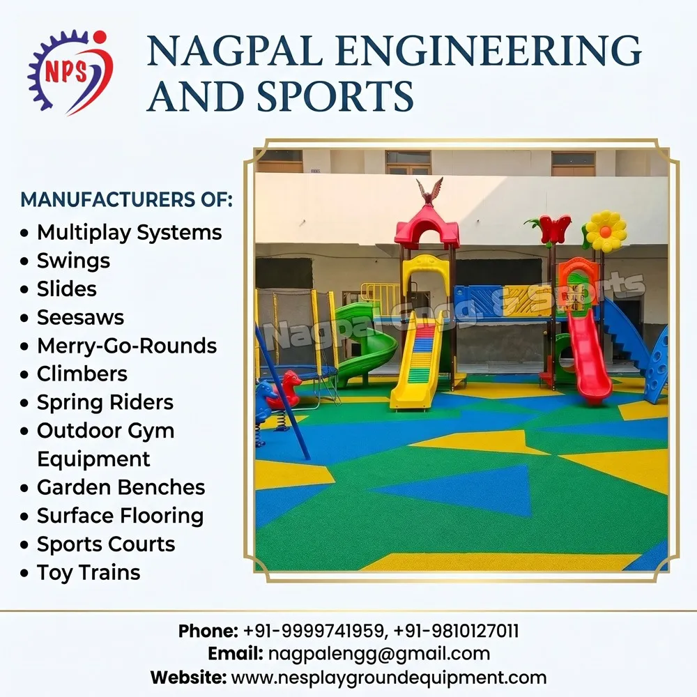Best Playground Products at Economical Prices – Direct from Manufacturer| Nagpal Engg. and Sports