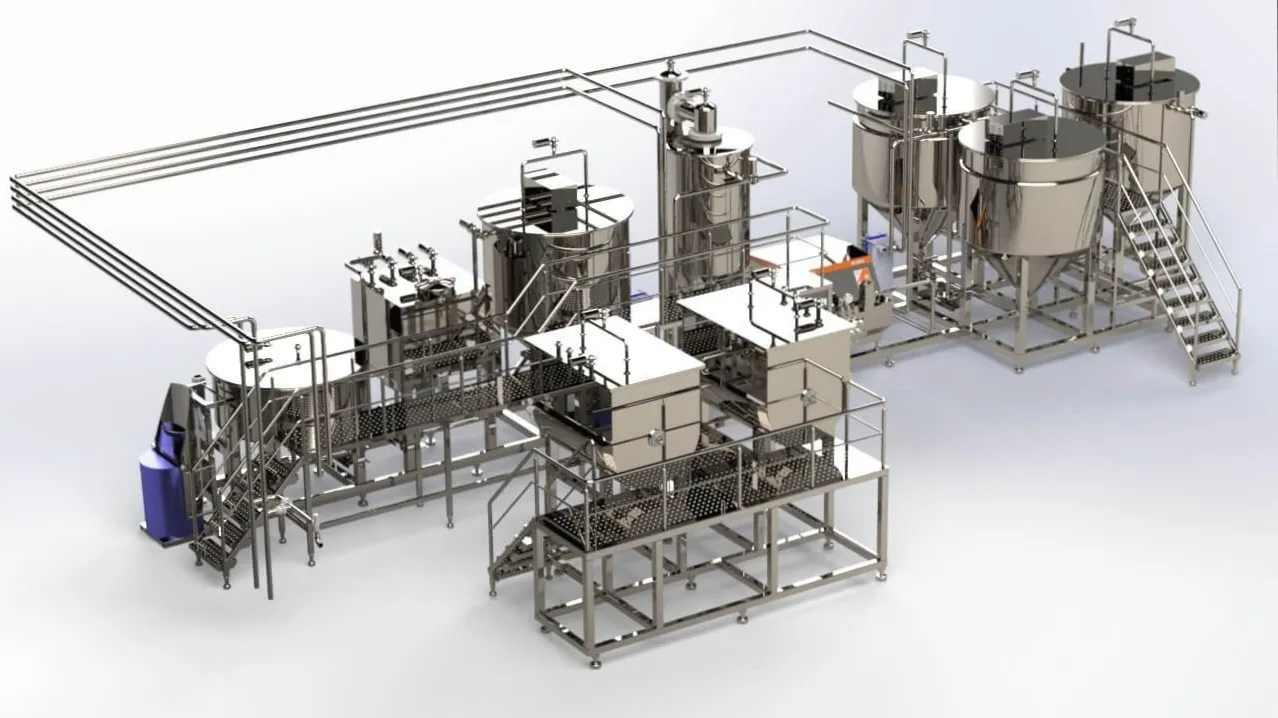 Ice cream plant equipments manufacturer in Coimbatore