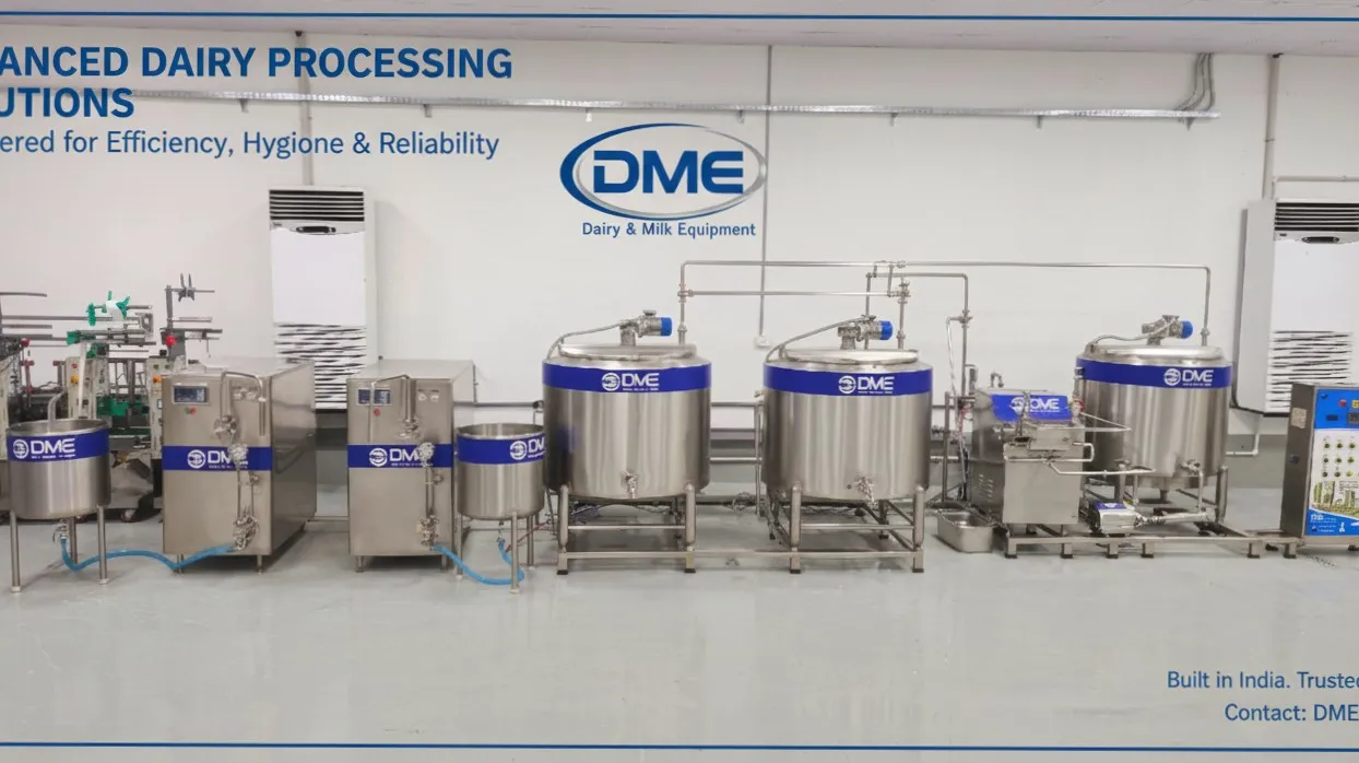 Ice cream plant equipments manufacturer in Coimbatore