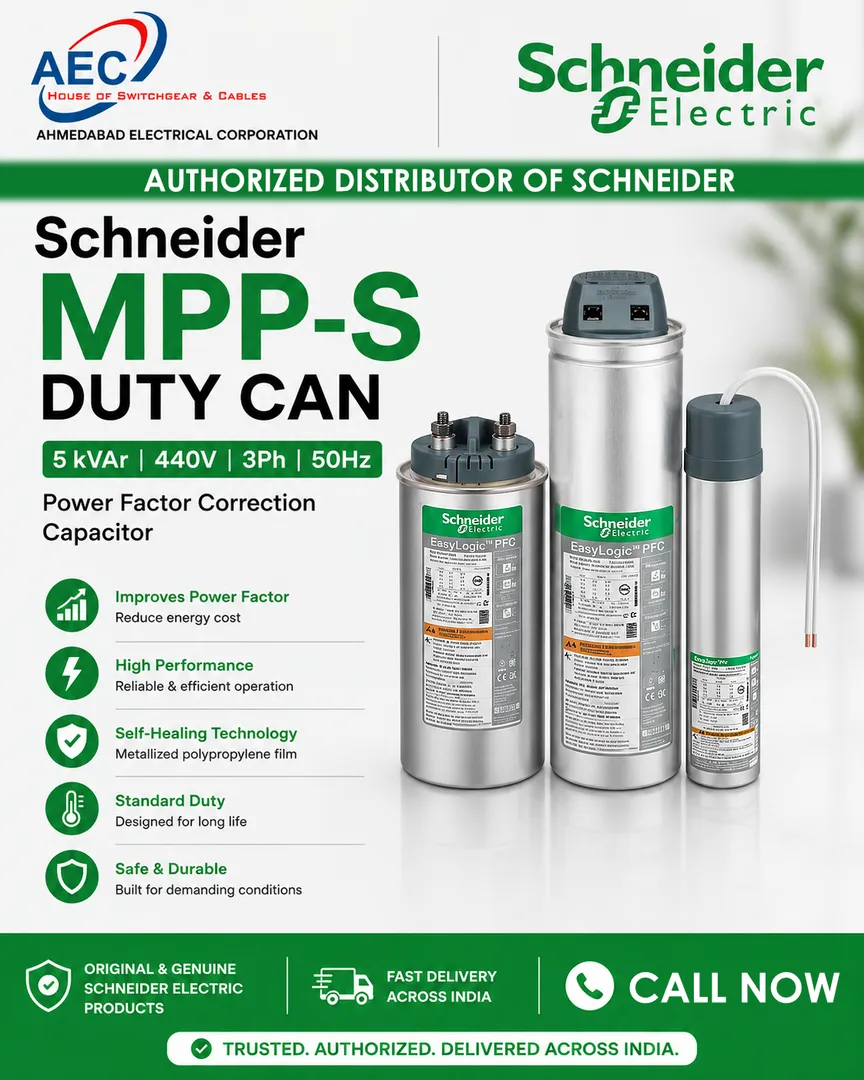 Schneider Capacitor Authorized Dealer in Ankleshwar