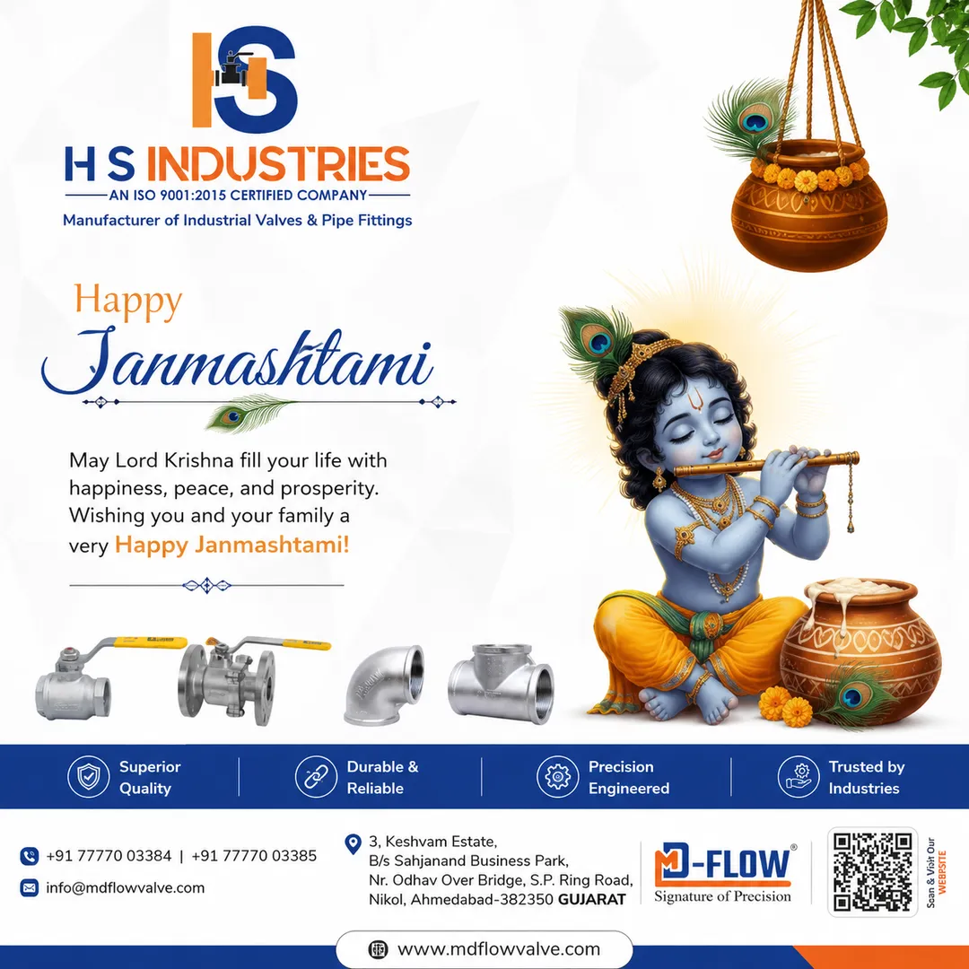 Wishing you and your family a very Happy & Blessed Janmashtami! 🙏✨