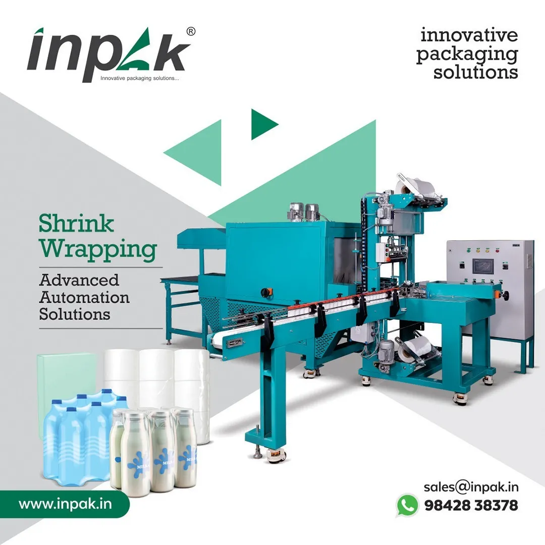 SHRINK WRAPPING MACHINE MANUFACTURERS IN COIMBATORE