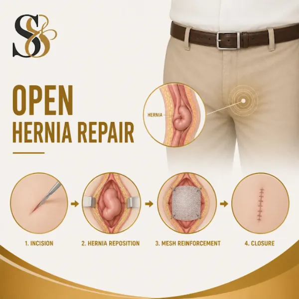 Open Hernia Repair in Aundh or Laparoscopic Repair Understanding the Differences
