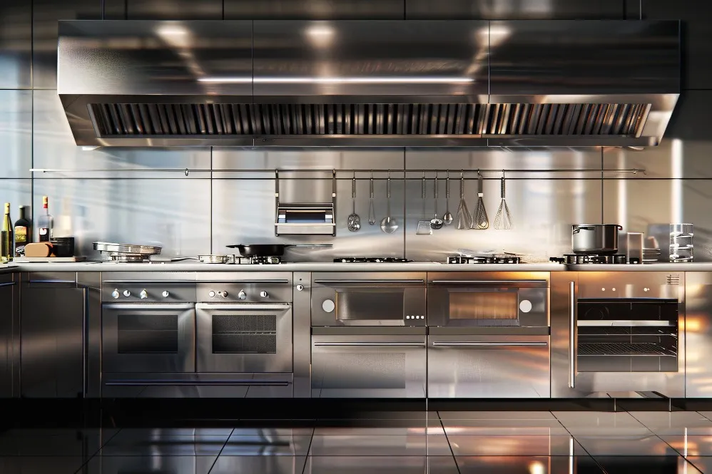 Where an SS Chimney Is Used in Commercial Kitchen Ventilation