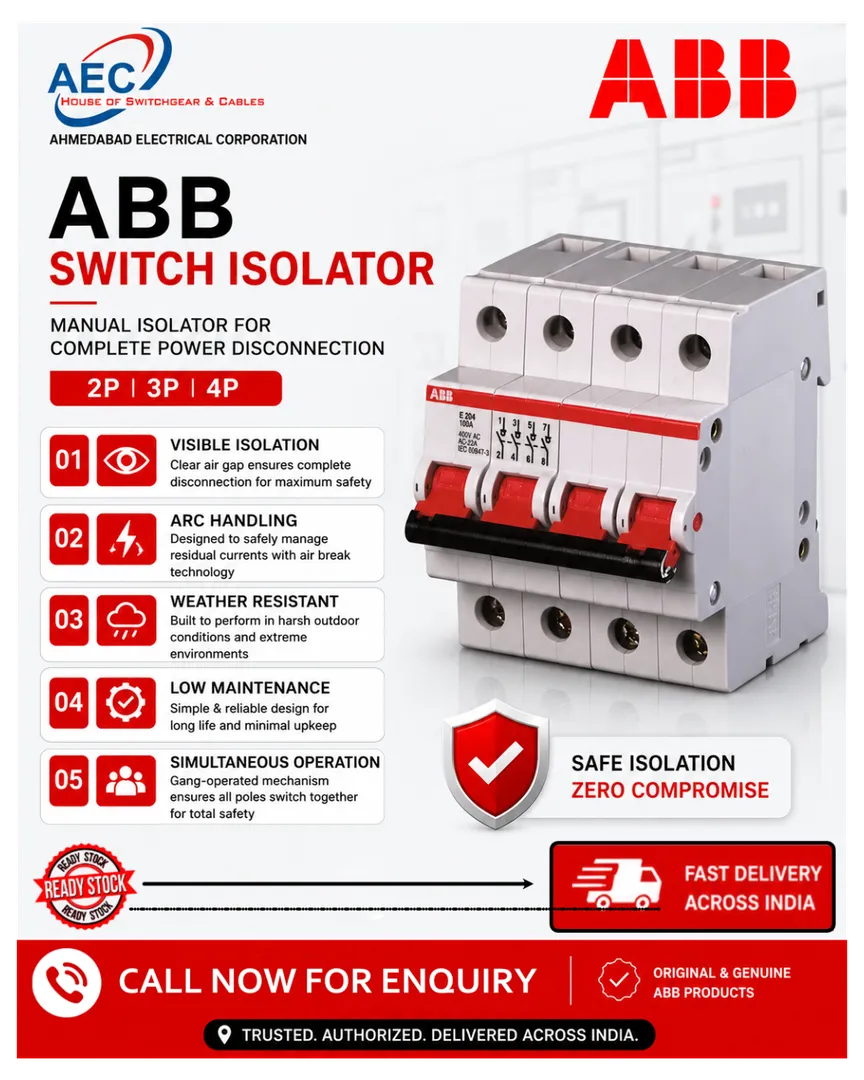 ABB Switchgear Dealers in Pune