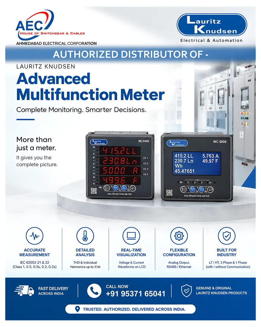 L&T Lauritz Knudsen Digital Energy Meter