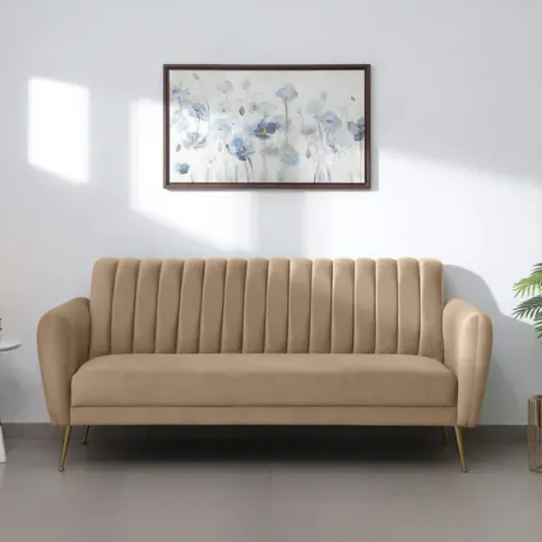 Beige Sofa Manufacturer in Delhi – Divine Oakwood