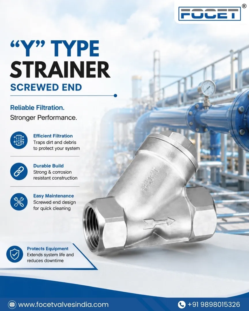Y Type Strainer Manufacturer in Ahmedabad