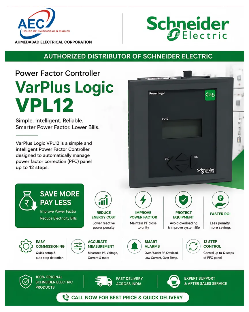 Schneider Power Factor Controller Dealer in Surat