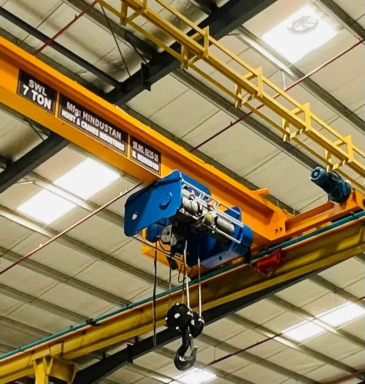Single Girder EOT Crane Manufacturer in Mumbai