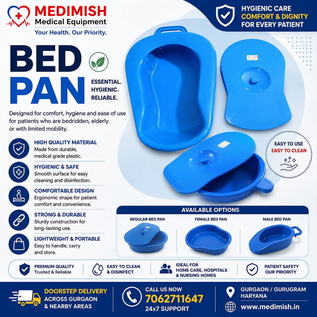 Bed Pan in Gurgaon | Buy Medical Bed Pan for Home & Hospital Use