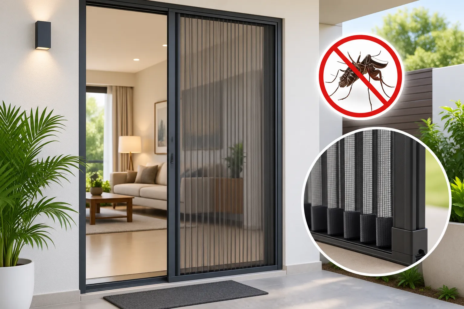 Choosing a Pleated Mosquito Mesh Door in Kothrud for Daily Home Use