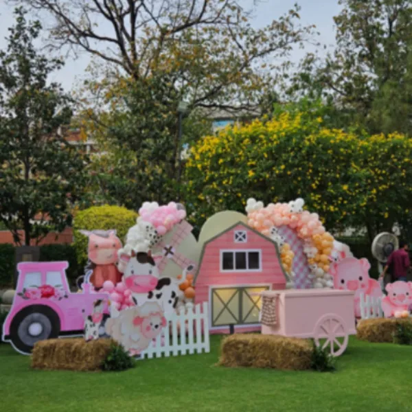 Farm Animal Backdrop Decoration for Picture-Perfect Birthday Celebrations
