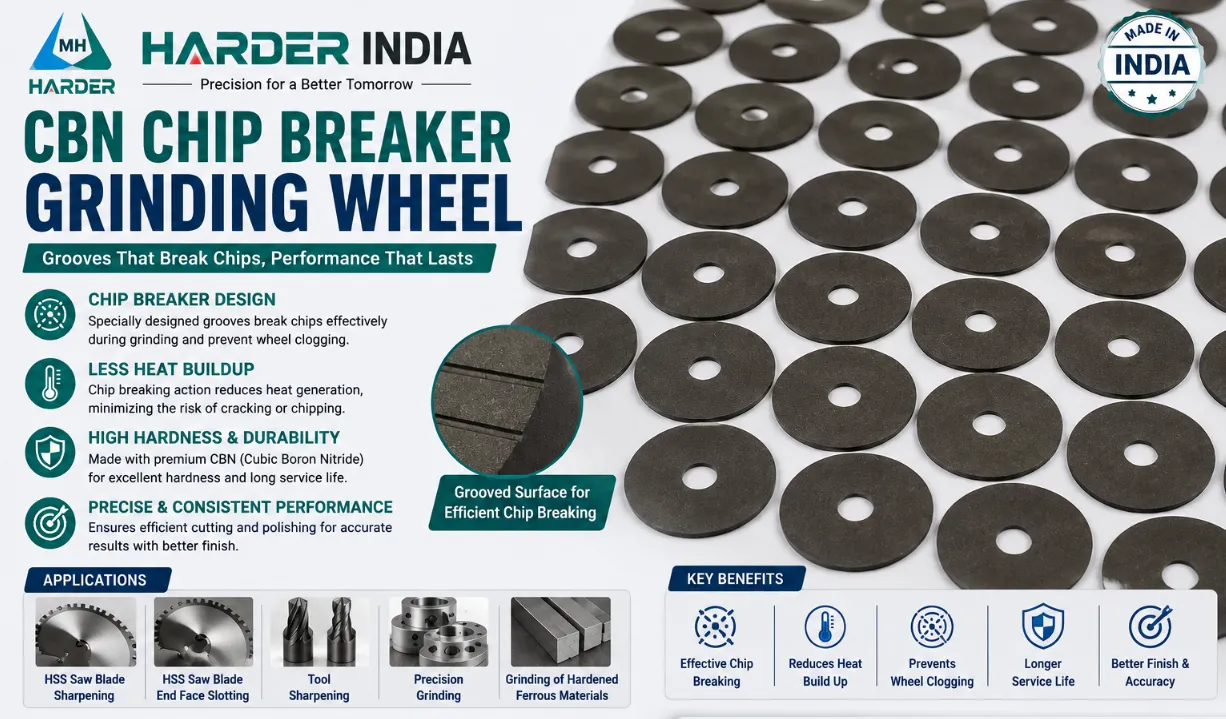 Chip Breaker Grinding Wheel Dealer In Delhi