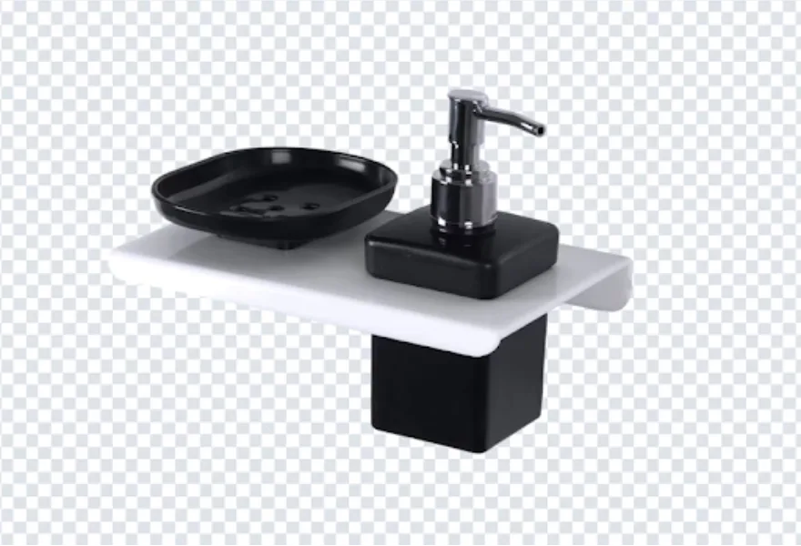 How to Choose the Right Acrylic Black Soap Dish with Soap Dispenser for a Modern Bathroom