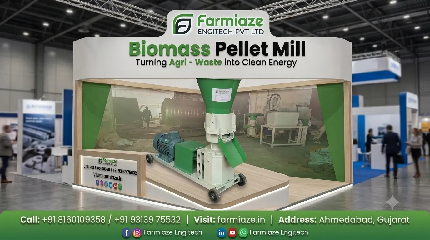 Biomass Pellet Mill Manufacturer in India – Best Quality Machine