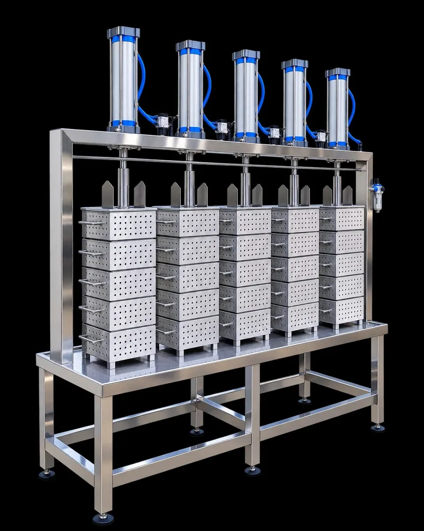 PENUMETIC PANEER PRESS MACHINE MANUFACTURER IN MADHYA PRADESH