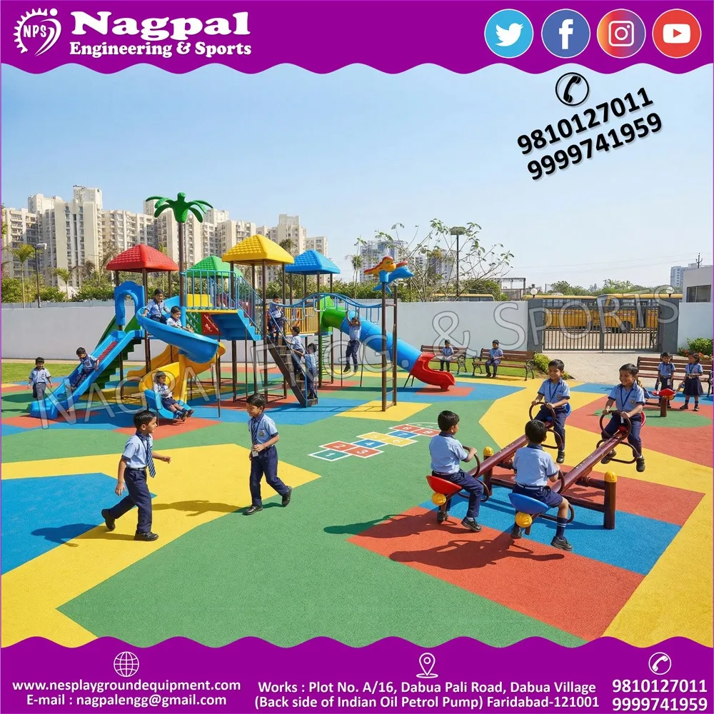 Leading Children Park Playground Equipment Manufacturer in India – Customized Multiplay Systems