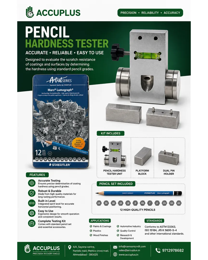 Pencil hardness tester supplier in Pune