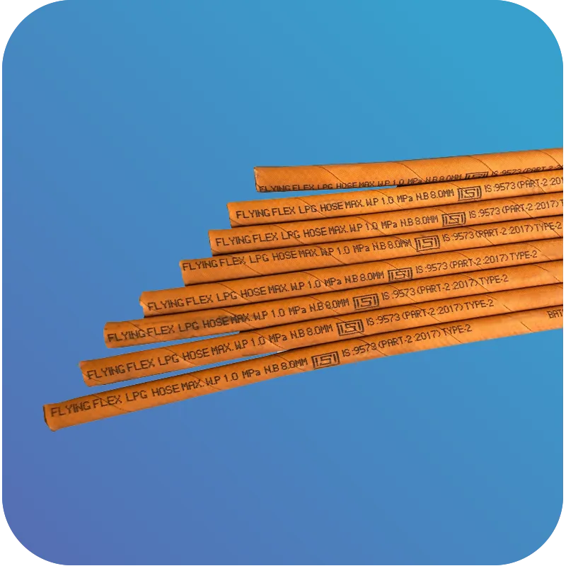 LPG Hose Pipe | BIS Certified IS 9573 LPG Gas Hose – FLYING FLEX | Nashjik, Ambad