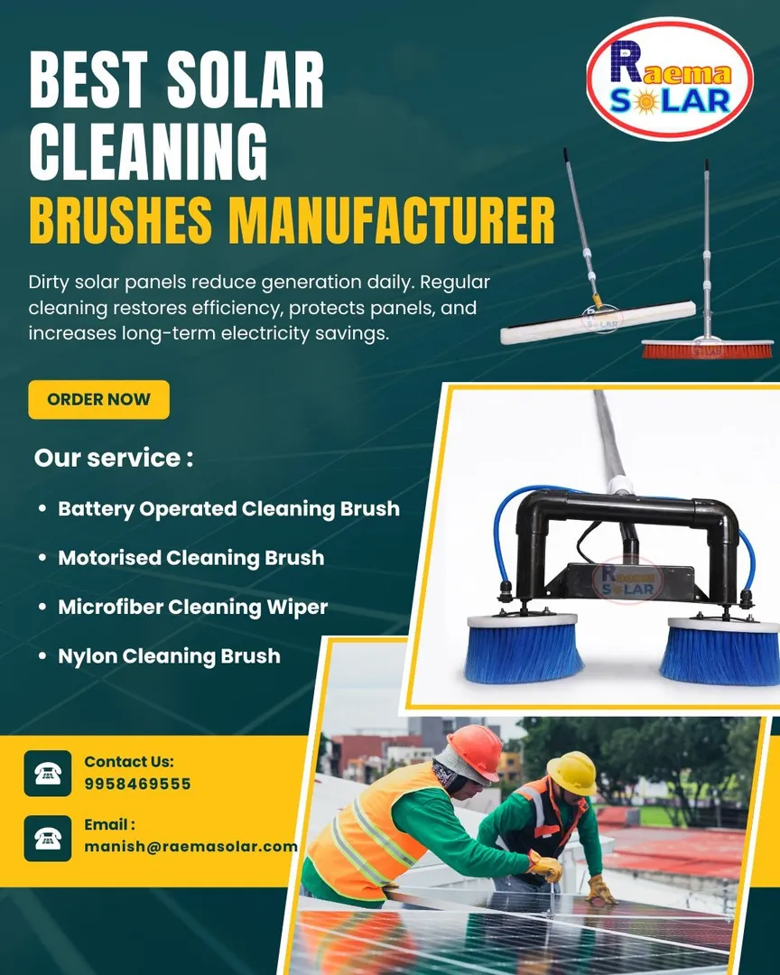 Top Solar Cleaning Brush Manufacturers in Varanasi