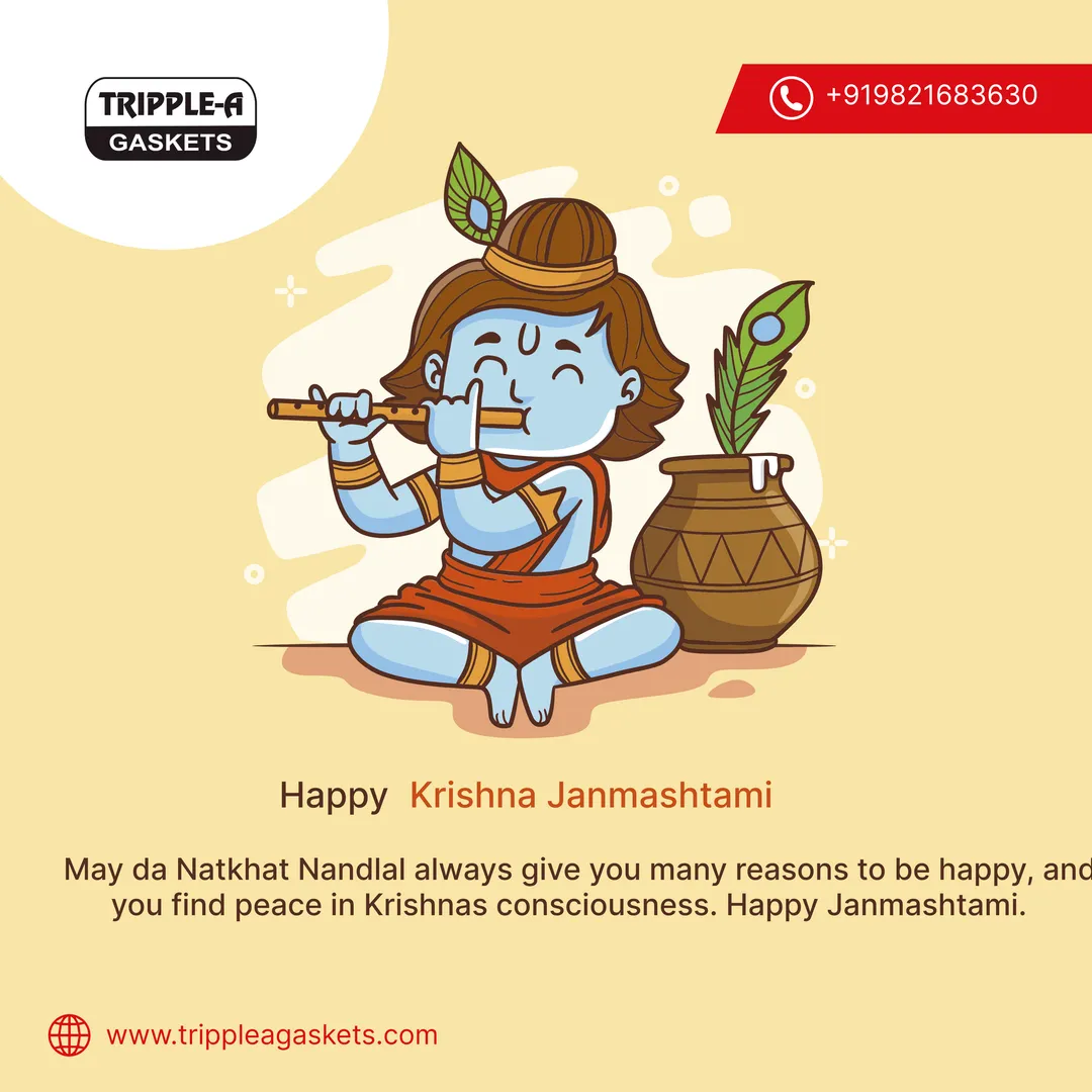 ๐ง๐ช A little mischief, endless wisdom, and a whole lot of divine love. ๐ This Sri Krishna Janmash...